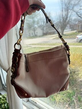 2006 Cream Carly Hobo Bag